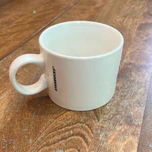 Starbucks white 12 ounce mug 2017